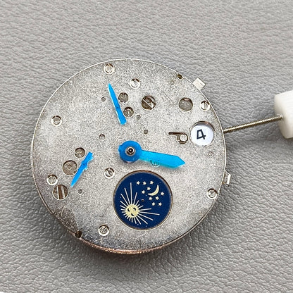 JHB10 Single Calendar Automatic Mechanical Movement Small Second@6/9/12