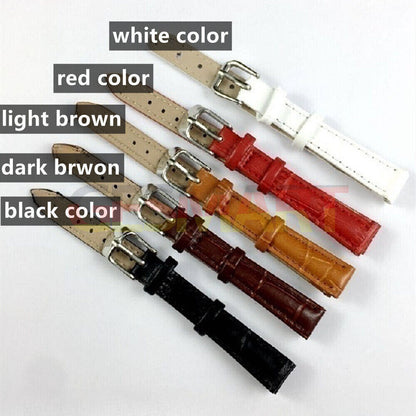 Seagull black case ladies watch with golden nail markers and shock-resistant manual movement.