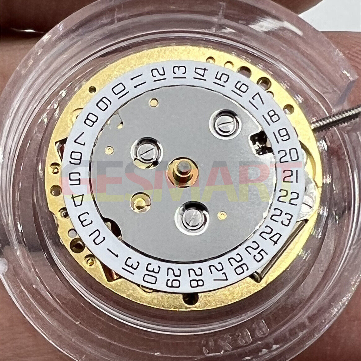 ISA 222 golden quartz movement by Watchmakers, precise replacement for lady watch repair parts