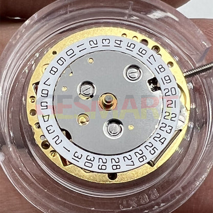 ISA 222 golden quartz movement by Watchmakers, precise replacement for lady watch repair parts