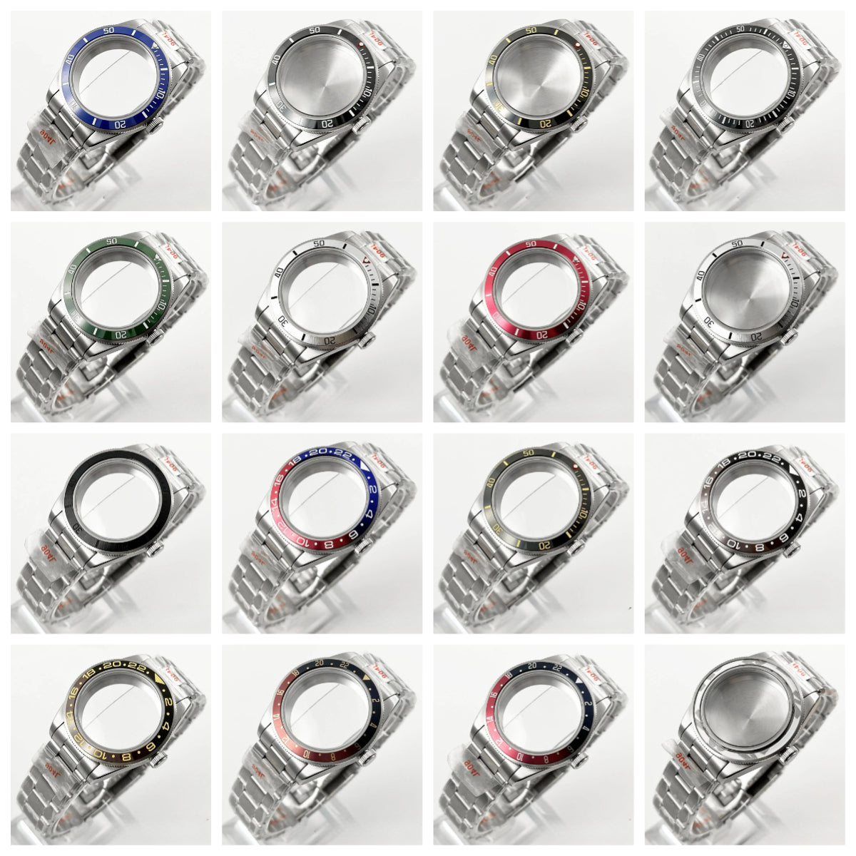 39MM Domed Sapphire Crystal BB58 Watch Case for NH34/35 NH36 NH38 NH70 ETA 2824