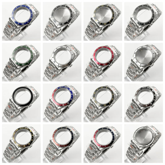 39MM Domed Sapphire Crystal BB58 Watch Case for NH34/35 NH36 NH38 NH70 ETA 2824