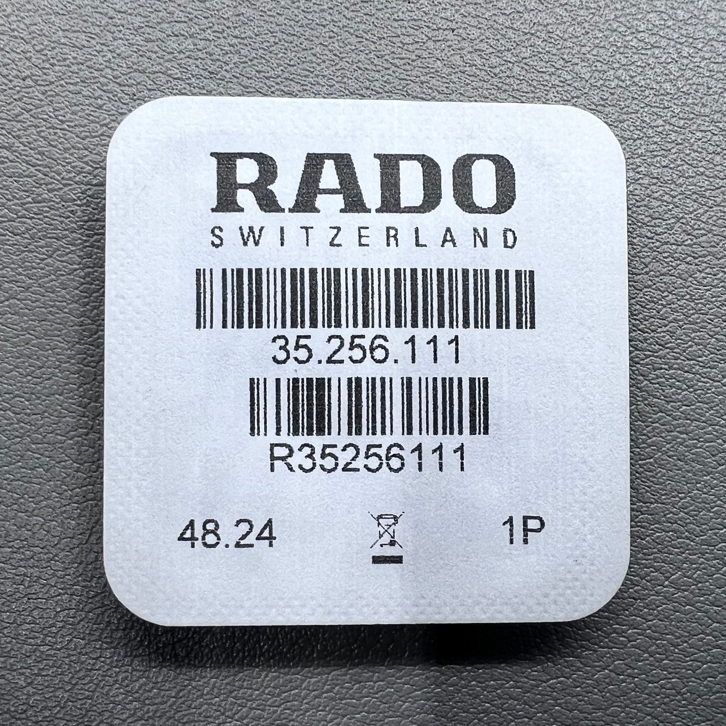 Circuit board for ETA 256.111 watch movement, precise replacement, essential watch accessory.