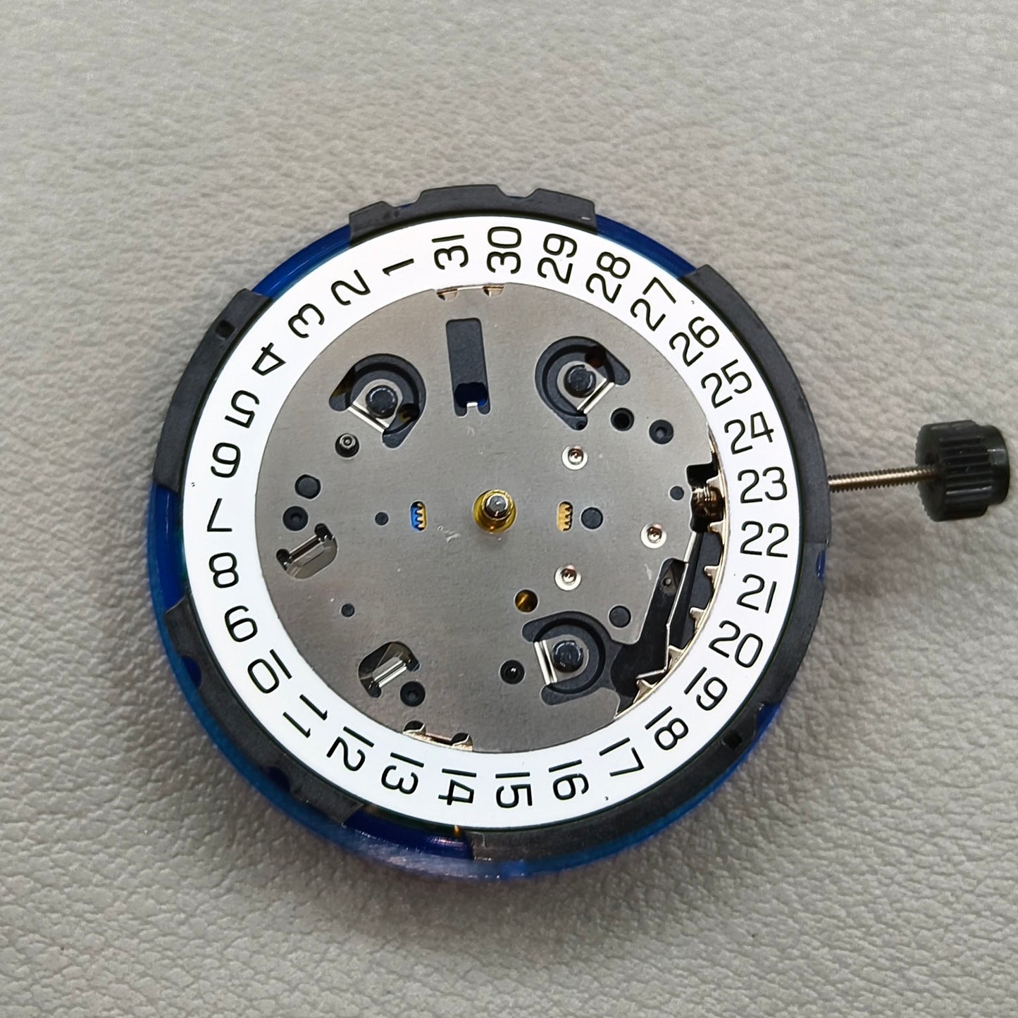 Swiss ETA G10.962 Watch Quartz Chronograph 3 Eyes Date@4