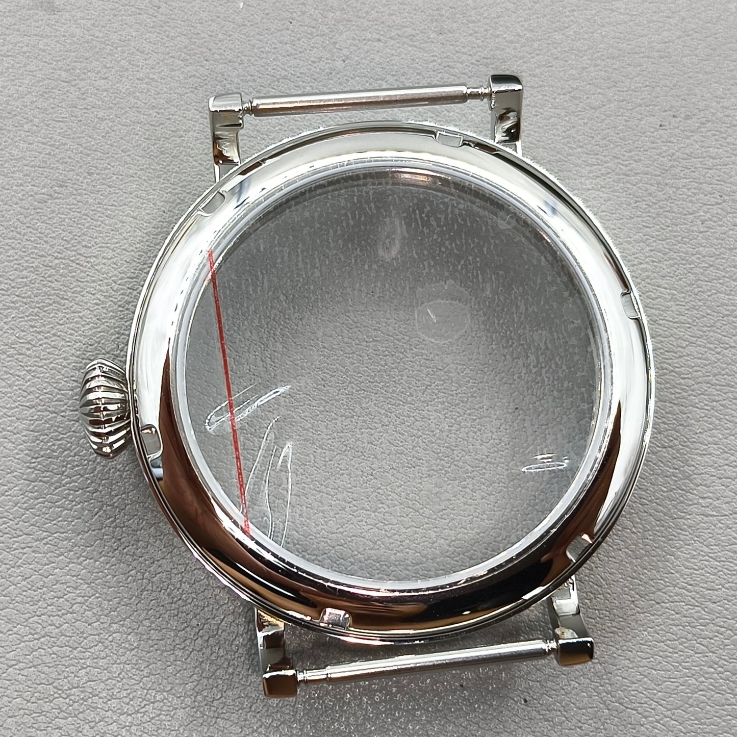 3 ATM 46mm 316L Stainless Steel Watch Case Fit ETA6497 6498 ST3600 3621