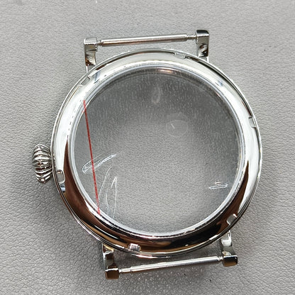 3 ATM 46mm 316L Stainless Steel Watch Case Fit ETA6497 6498 ST3600 3621