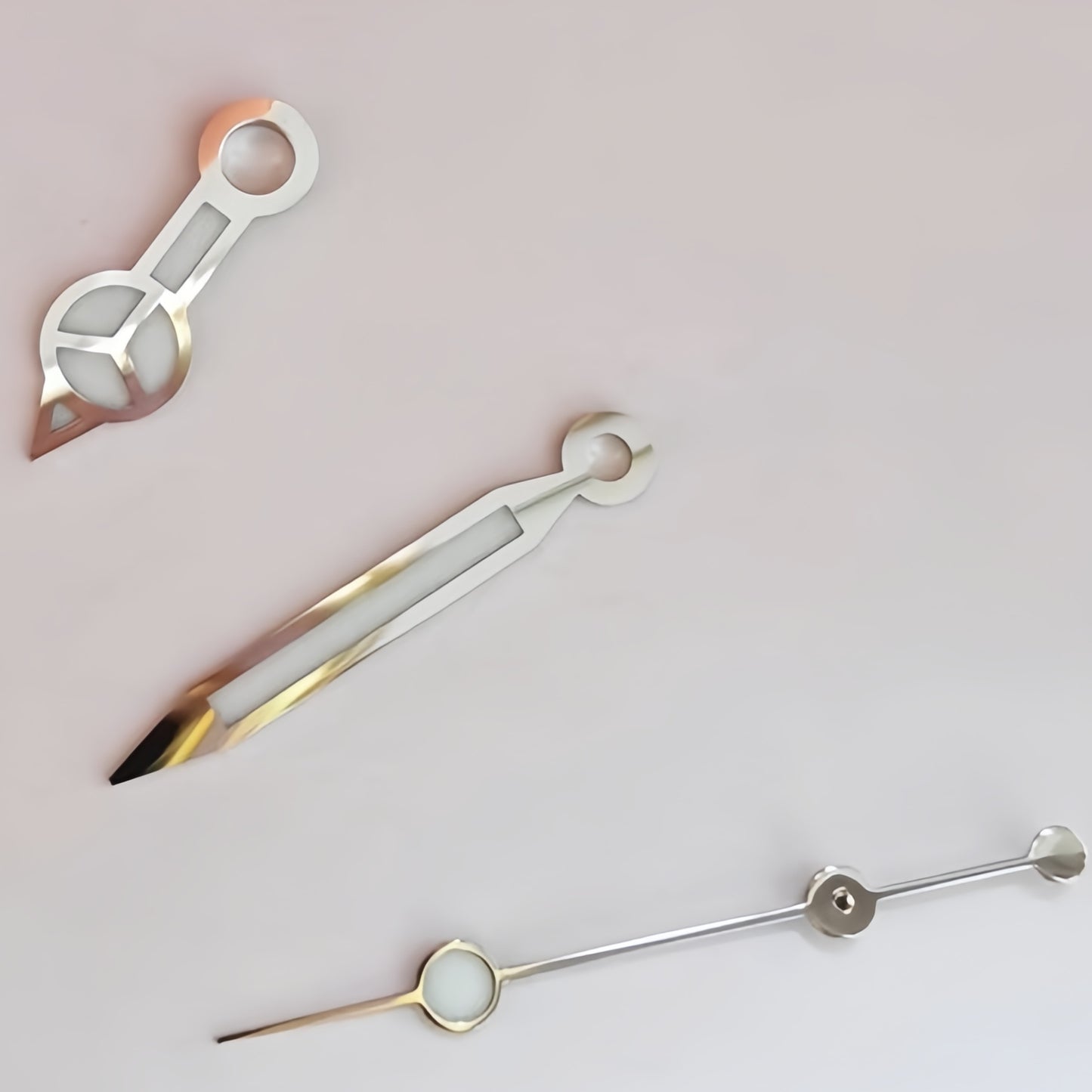 C3 Strong Blue Lume watch hands, compatible with Miyota 8200/8215/8205 movements for precise timekeeping.