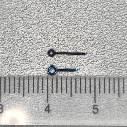 2 Sets Dark Blue Painted Watch Hands for Ronda 763 762 751 1062 1063 Movement