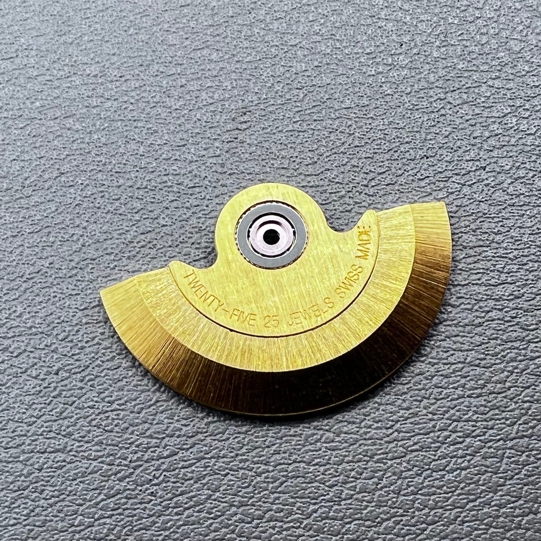Golden Rotor PT5000 oscillating weight for ETA2824/PT5000 movement, enhances watch winding efficiency.