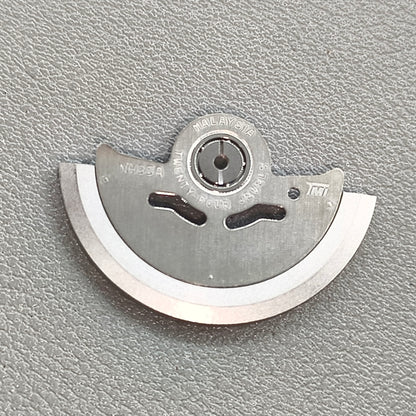 Replacement Silver Rotor Oscillating Weight Generic for NH36 Movement
