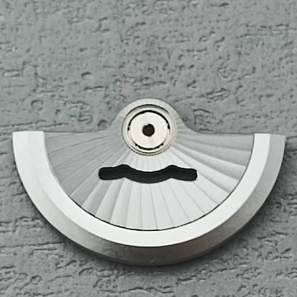 Silver Hollow Rotating Pattern Rotor Oscillating Weight for NH34 NH35 NH36 NH38