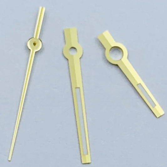 8 mm x 12 mm x 12,5 mm goldener Rand, Lume-Uhrzeiger-Set für NH34 NH35 NH36 NH38 NH39