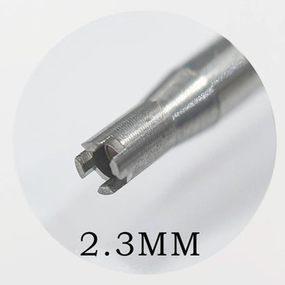 Precision 2.3mm 4-prong bezel cover remover screwdriver for Richard Mille watch repair.