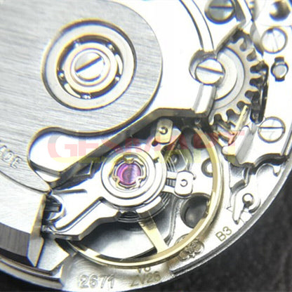 Swiss ETA2671 V8 automatic mechanical watch movement, ensuring precise timekeeping for watch repair and customization.