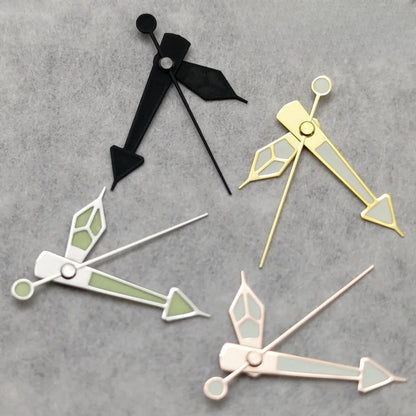 Modified Multicolor C3 Green Luminous Watch Hands For NH35/NH36/4R/7S Movement