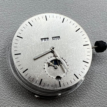 Mouvement mécanique automatique phase de lune 24 heures Modifié fabriqué en Chine 2824