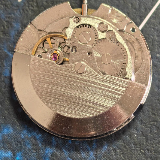 China Made ST6 Golden Disk Mechanical Movement 3 Hands Date At 3