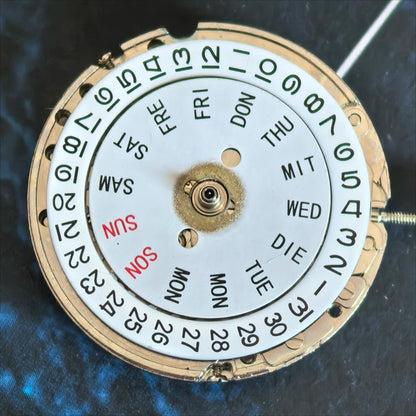 China Made T16 Mechanical Movement Double Calendar Date At 3