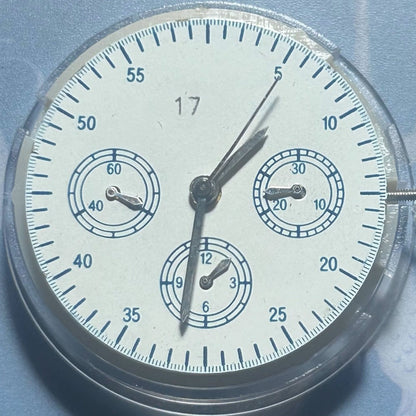 China Made Golden Dandong 7750 Mechanical Movement Small Second At 3/6/9