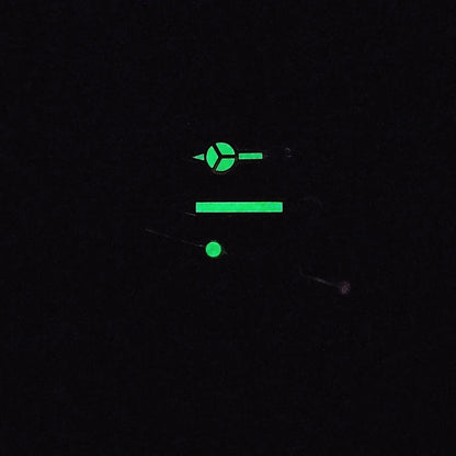 Green luminous watch hands compatible with NH35 NH36 ETA 2836 2824 Miyota 8205 8215 movements.
