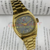 26mm China Made Lady Manual Mechanical Watch 19 Jews Grey Dial Golden Nail