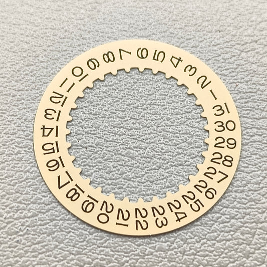 Replacement Golden Date Disk Wheel Date Wheel for RLX3135 Date@3