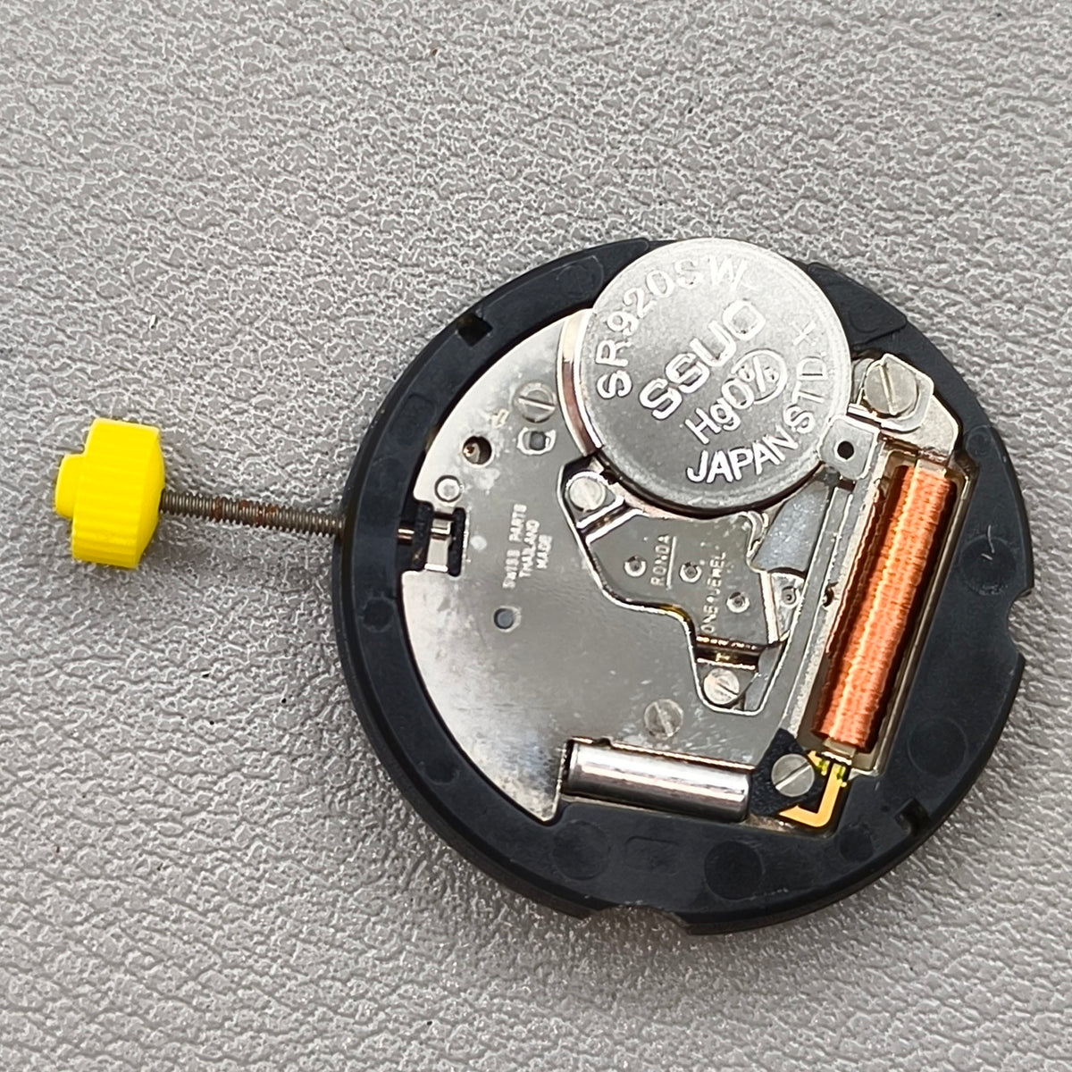 Swiss Ronda 509 Quartz Watch Movement 3 Hands, Big Date at 3