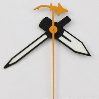 Shark Second Hands C3 Luminous Watch Hands for NH34 NH35 NH36 NH38 NH70 NH72