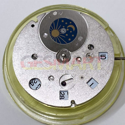 Mingzhu 8205 automatic mechanical watch movement with small seconds at 6 o'clock, precision crafted.