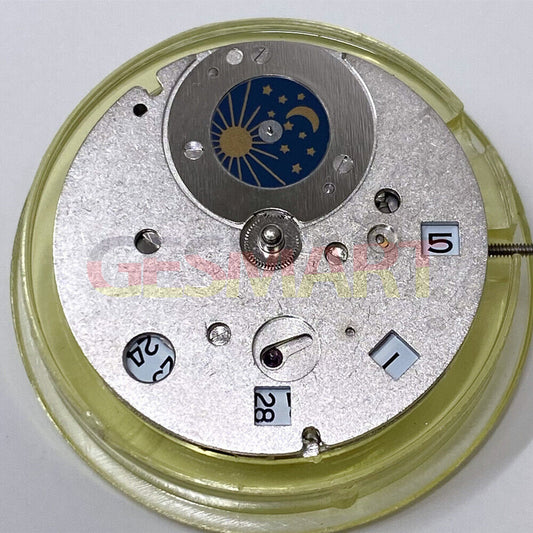 Mingzhu 8205 automatic mechanical watch movement with small seconds at 6 o'clock, precision crafted.