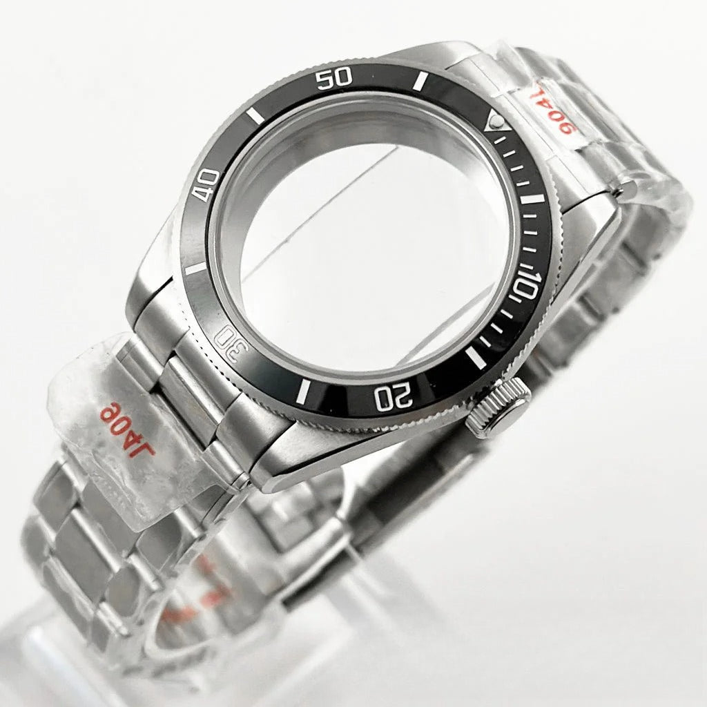 39MM Domed Sapphire Crystal BB58 Watch Case for NH34/35 NH36 NH38 NH70 ETA 2824
