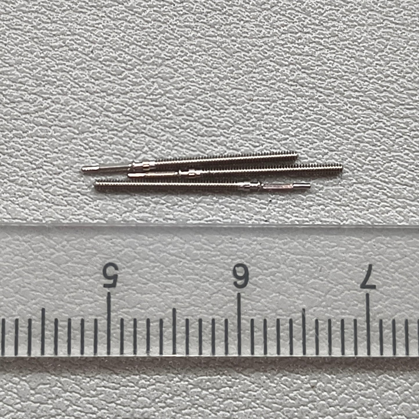 3 PIECES Watch Winding Stems Watch Stems for Ronda 715 Quartz Movement