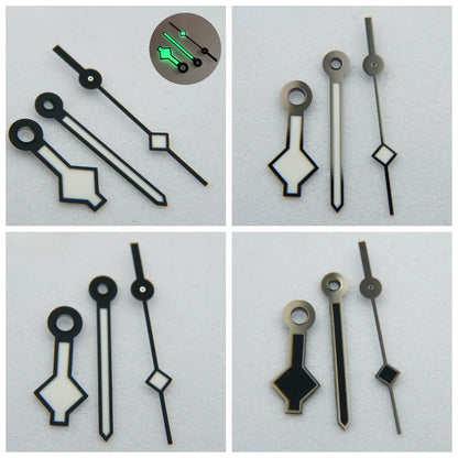 Adapt Tud or Watch Hands Snowflake Hands Fit 2824 Movement lume Watch Pointers