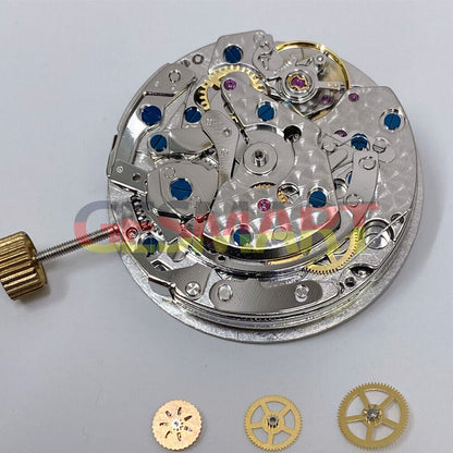 Reduction wheel for China Made 7751 watch movement, precise ratchet wheel component.