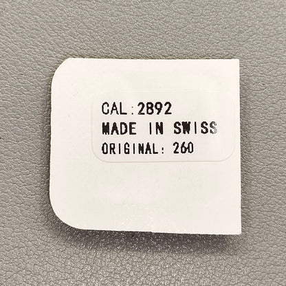 Replacement Minute Wheel For ETA 2892 Movement #2892-260