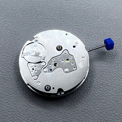 Swiss Ronda 4120B quartz watch movement by Ronda, precise and reliable timekeeping component.