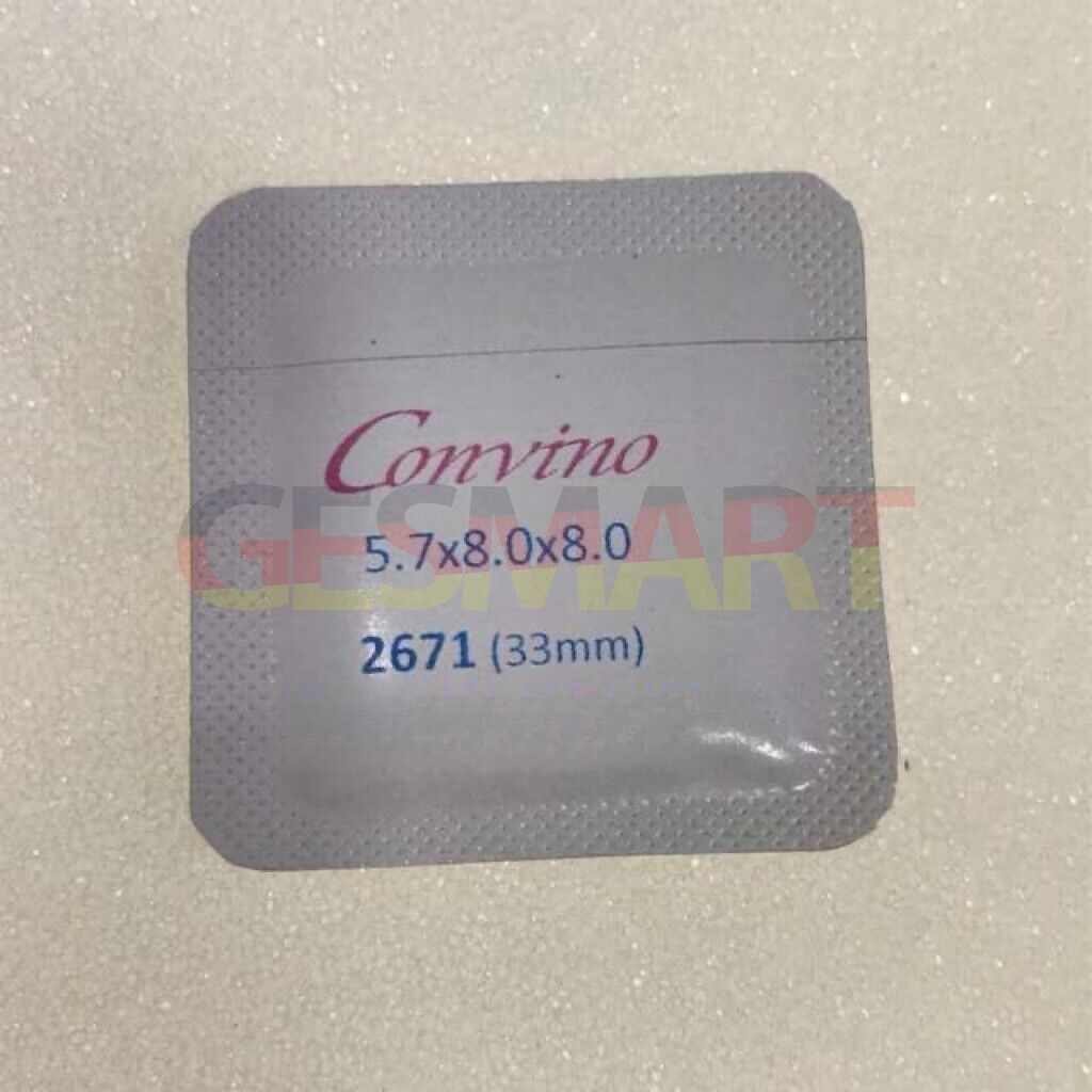 Blue polished no-lume watch hands for ETA2671 movement, precise fit for repair and customization.