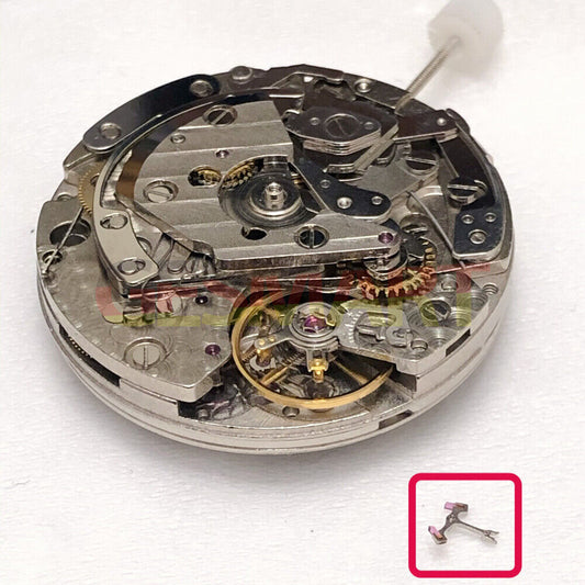 Generic pallet fork for Shanghai 7753 7750 7751 watch movements, essential repair part for precise timing.