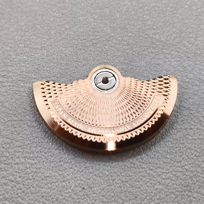 Rose Golden Fireworks Pattern Rotor Oscillating Weight for NH35 NH36 Movement Modified