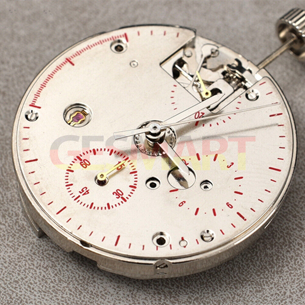 Tianjin Seagull ST1940 automatic watch movement with small second, quality Chinese craftsmanship.