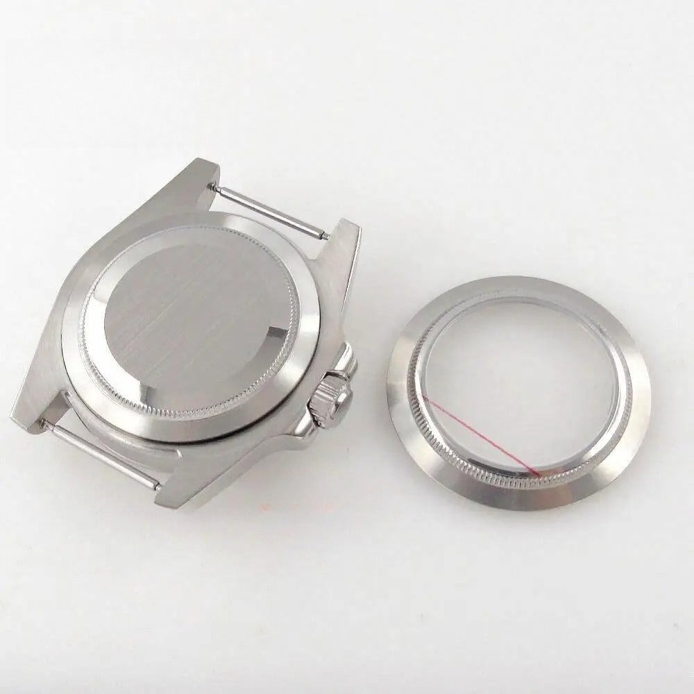 39mm GMT Bezel Sapphire Watch Case Fit NH34/35/36 PT5000 Miyota 8215 2836 2813