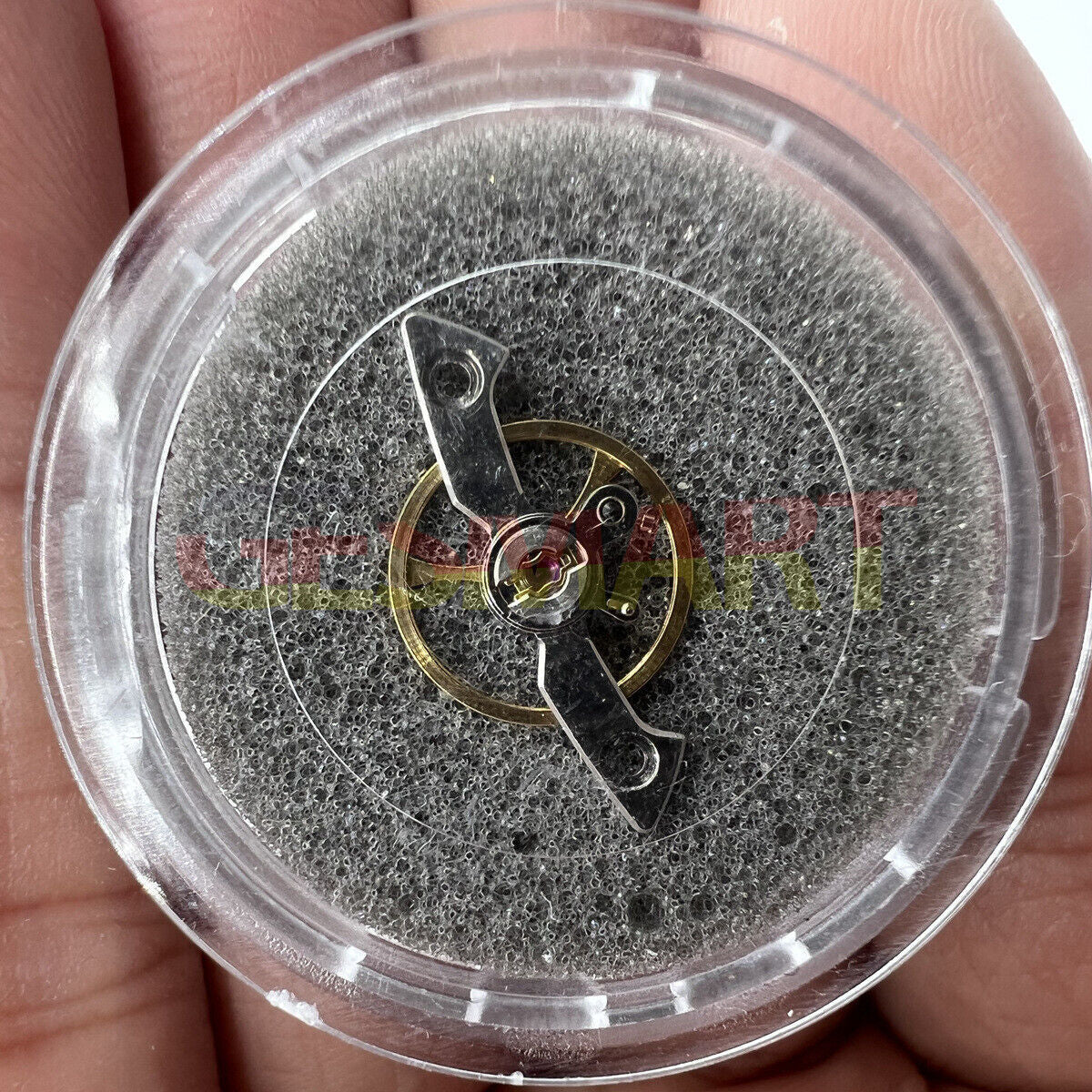 Precision China Made balance wheel set for Seagull ST25 series watch movements, enhancing timekeeping accuracy.