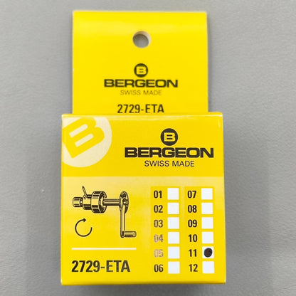 Bergeon 2729-ETA-11 Watch Mainspring Winder Spare Barrels For ETA Calibres