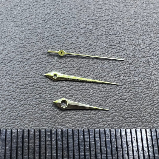 2 Sets Golden Arrow Shape Watch Hands Set for Miyota 2035 2115 2105 2305