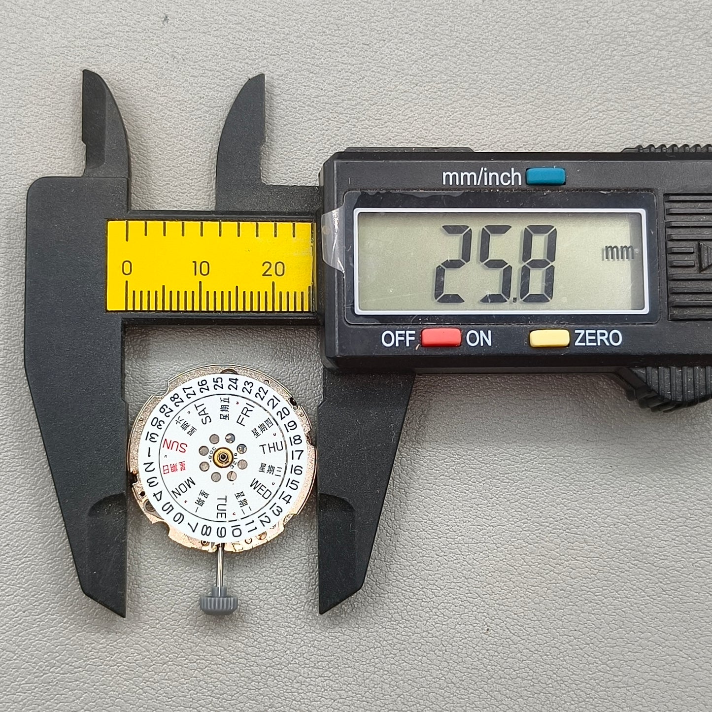 Japan Miyota 820A Movement Automatic Mechanical Day Date Display Window