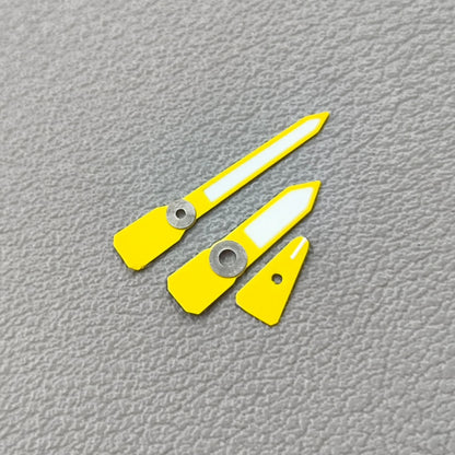 Yellow Painted C3 Luminous Enamel Watch Hands for Casioak GA2100 GAB2110 Watch