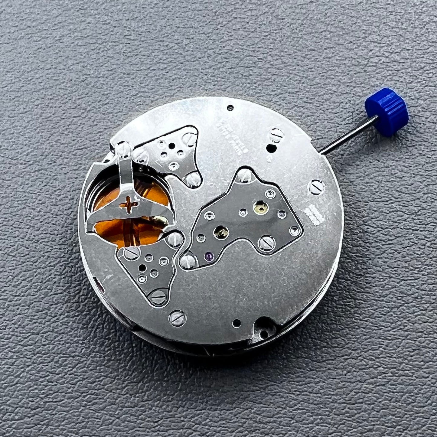 Swiss Ronda 5040D quartz movement with date display at 4 o?clock watch accessory.