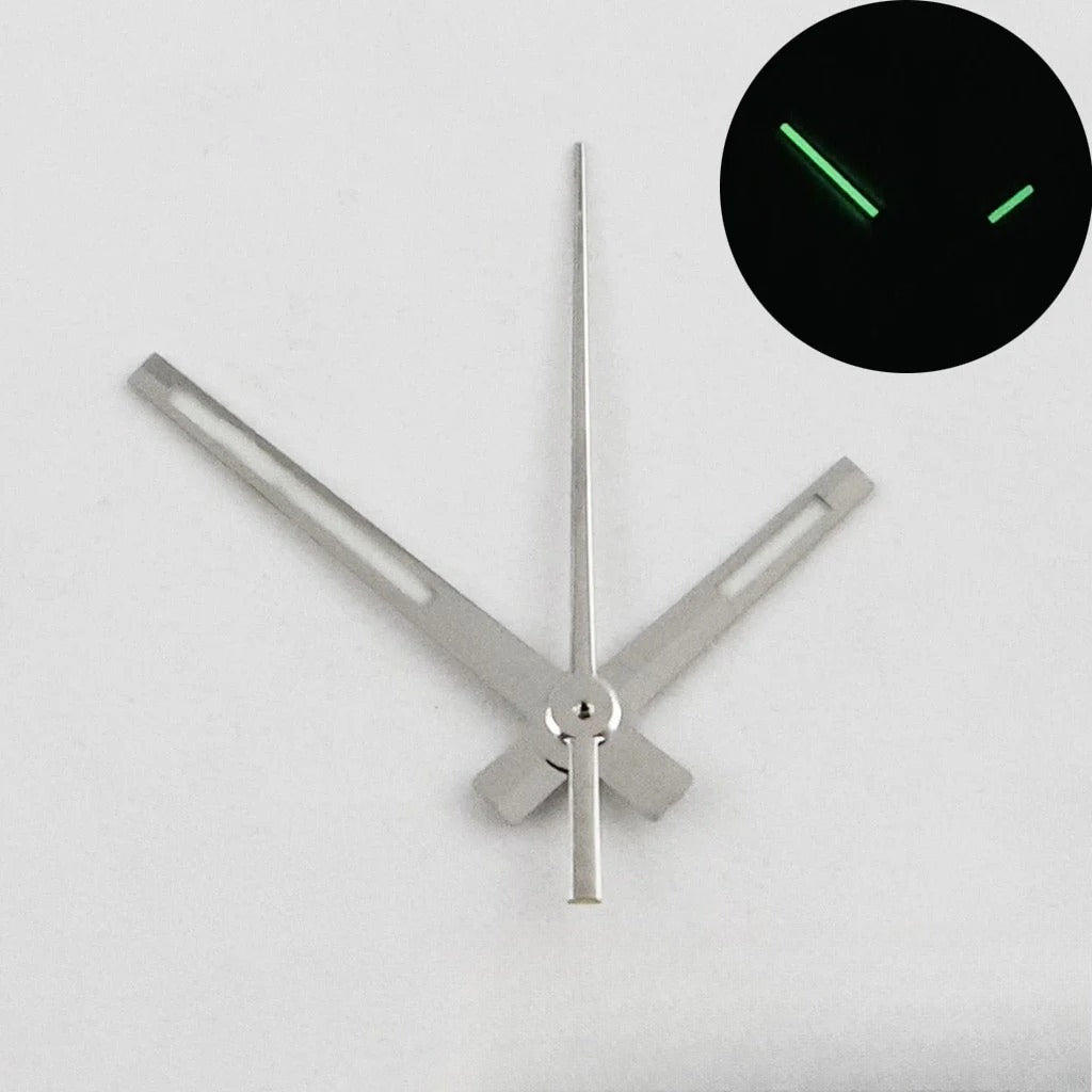 For NH34 NH35 NH36 NH38 NH70 Watches Hands Log NH35 Blue BGW9 Lume And C3 Lume