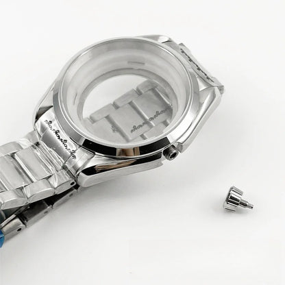 40MM Polish Bezel Watch Case Sapphire for NH34/35 NH36 NH37 NH38 NH39 NH70 NH72
