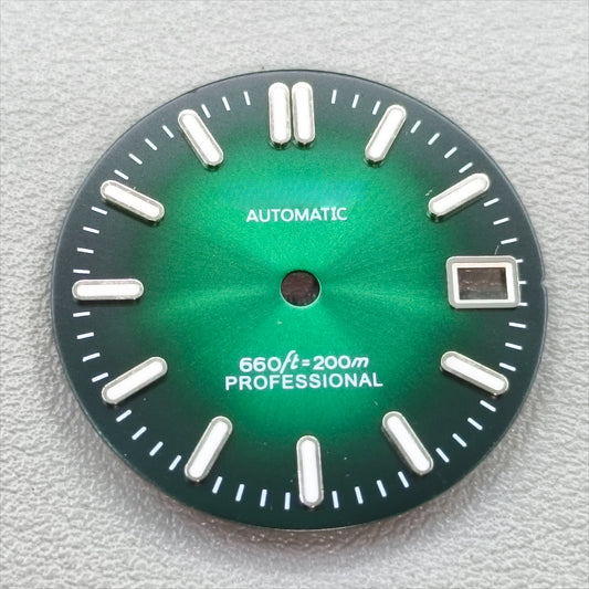 watch dial with S logo